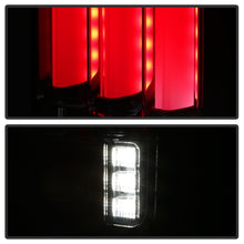 Cargar imagen en el visor de la galería, Spyder 07-16 Jeep Wrangler Version 2 Light Bar LED Tail Lights - Smoke (ALT-YD-JWA07V2-LBLED-BSM)