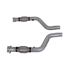 Cargar imagen en el visor de la galería, BBK 05-15 Dodge Challenger Charger Short Mid X Pipe w/Catalytic Converters 2-3/4 For LT Headers
