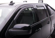 Cargar imagen en el visor de la galería, EGR 14+ Chev Silverado/GMC Sierra Crw Cab In-Channel Window Visors - Set of 4 - Matte (571775)