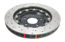 Cargar imagen en el visor de la galería, DBA 05-12 Corvette C6 w/Z06 pkg Front Drilled &amp; Slotted 5000 Series 2 Pc Rotor w/ Black Ha