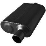 40 Series  Stainless Steel - 2.25 Offset In / 2.25 Center Out - Aggressive Sound