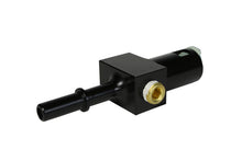 Cargar imagen en el visor de la galería, Aeromotive 5/16in Quick Connect with AN-06 port and 1/8in gauge port