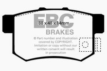Cargar imagen en el visor de la galería, EBC 01-03 Acura CL 3.2 Redstuff Rear Brake Pads
