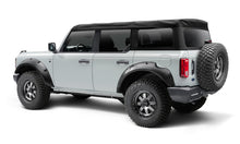Cargar imagen en el visor de la galería, Bushwacker 2021+ Ford Bronco 4-Door Pocket Style Flares 4pc - Black