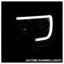 Cargar imagen en el visor de la galería, Spyder 05-11 Toyota Tacoma Ver 2 Proj Headlights - Light Bar DRL - Black Smoke PRO-YD-TT05V2-LB-BSM