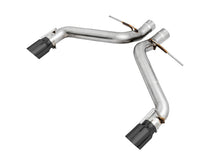 Cargar imagen en el visor de la galería, AWE Tuning 16-19 Chevrolet Camaro SS Axle-back Exhaust - Track Edition (Diamond Black Tips)