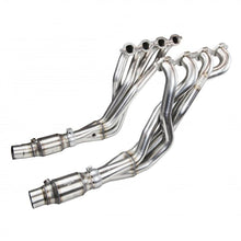 Cargar imagen en el visor de la galería, Kooks 2016+ Chevrolet Camaro SS LT1 6.2L 2in x 3in SS LT Headers w/ Green Catted Connection Pipe