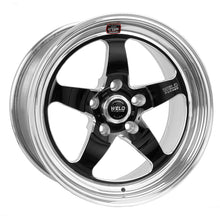 Cargar imagen en el visor de la galería, Weld S71 17x10 / 5x120mm BP / 7.2in. BS Black Wheel (High Pad) - Non-Beadlock