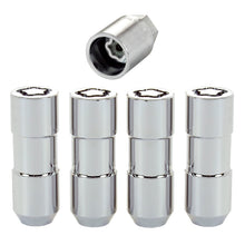 Cargar imagen en el visor de la galería, McGard Wheel Lock Nut Set - 4pk. (Cone Seat Duplex) 9/16-18 / 7/8 Hex / 2.5in. Length - Chrome