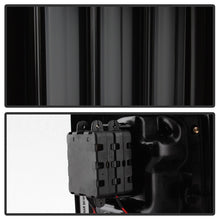 Cargar imagen en el visor de la galería, Spyder 07-16 Jeep Wrangler Version 2 Light Bar LED Tail Lights - Smoke (ALT-YD-JWA07V2-LBLED-BSM)