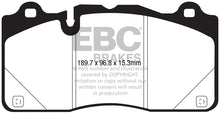 Cargar imagen en el visor de la galería, EBC 2016+ Cadillac CTS-V 6.2L Supercharged Yellowstuff Front Brake Pads