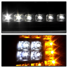Cargar imagen en el visor de la galería, xTune Ford F150 97-03 Crystal Headlights w/ Clear LED Corners Black HD-ON-FF15097-LED-SET-BK