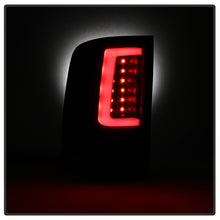 Cargar imagen en el visor de la galería, Spyder 07-13 GMC Sierra 1500 V2 Light Bar LED Tail Lights - Black (ALT-YD-GS07V2-LBLED-BK)
