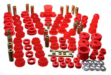 Cargar imagen en el visor de la galería, Energy Suspension 88-91 Honda Civic/CRX Red Hyper-Flex Master Bushing Set