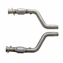 Cargar imagen en el visor de la galería, BBK 05-15 Dodge Challenger Charger Short Mid X Pipe w/Catalytic Converters 2-3/4 For LT Headers