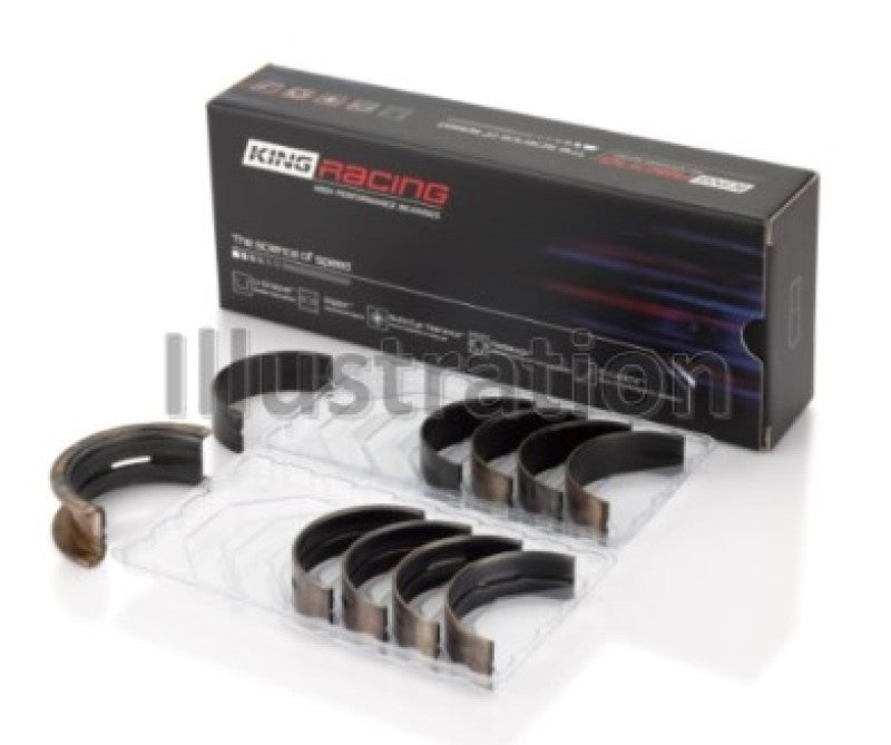 King Engine Bearings Chevy LS1/LS2/LS6 Performance Main Bearing Set w/ pMaxKote - Size STD