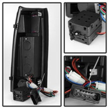 Cargar imagen en el visor de la galería, xTune Yukon Denali 99-00 LED Tail Lights Black ALT-JH-CCK88-LED-BK