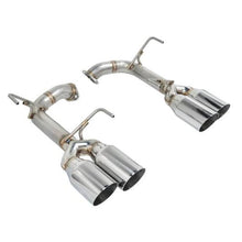 Cargar imagen en el visor de la galería, Remark 2015+ Subaru WRX STi VA Axle Back Exhaust w/Stainless Steel Single Wall Tip 4in