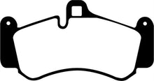 Cargar imagen en el visor de la galería, EBC 01-03 Porsche 911 (996) (Cast Iron Rotor only) 3.6 Twin Turbo GT2 Yellowstuff Front Brake Pads