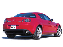 Cargar imagen en el visor de la galería, Borla 03-09 Mazda RX-8 1.3L Single Round Rolled Angle-Cut Cat-Back Exhaust