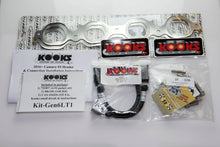 Cargar imagen en el visor de la galería, Kooks 2016+ Chevrolet Camaro SS LT1 6.2L 2in x 3in SS LT Headers w/ Green Catted Connection Pipe