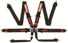 Cargar imagen en el visor de la galería, RaceQuip Black FIA CAMLOCK 6pt Pull Down Lap