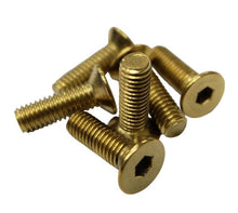 Cargar imagen en el visor de la galería, NRG Steering Wheel Screw Upgrade Kit (Conical) - Chrome Gold