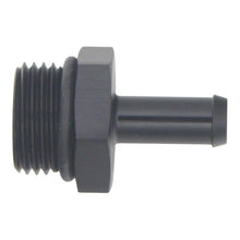 Cargar imagen en el visor de la galería, DeatschWerks 8AN ORB Male to 5/16in Male Barb Fitting (Incl O-Ring) - Anodized Matte Black