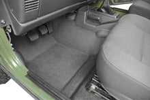 Cargar imagen en el visor de la galería, BedRug 97-06 Jeep TJ Front 3pc BedTred Floor Kit w/Center Console - Incl Heat Shields