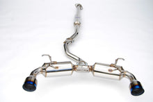 Cargar imagen en el visor de la galería, Invidia 12+ Subaru BRZ / Toyota 86 N2 60mm Single Layer Titanium Burnt Tips Cat-Back Exhaust