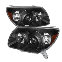 Cargar imagen en el visor de la galería, xTune Toyota 4Runner 06-09 Crystal Headlights Black HD-JH-T4R06-AM-BK