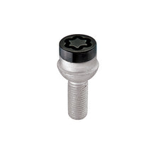 Cargar imagen en el visor de la galería, McGard Wheel Lock Bolt Set - 4pk. (Radius Seat) M14X1.5 / 17mm Hex / 27.0mm Shank Length - Black