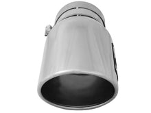 Cargar imagen en el visor de la galería, aFe Diesel Exhaust Tip Bolt On Black 5in Inlet x 7in Outlet x 12in - Right