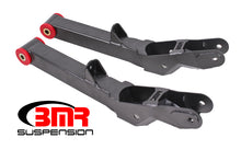 Cargar imagen en el visor de la galería, BMR 10-15 5th Gen Camaro Rear Lower Control Arms Non-Adj. (Polyurethane) - Black Hammertone