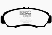 Cargar imagen en el visor de la galería, EBC 01-03 Acura CL 3.2 Yellowstuff Front Brake Pads