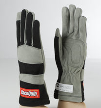 Cargar imagen en el visor de la galería, RaceQuip Black 1-Layer SFI-1 Glove - XL
