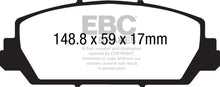 Cargar imagen en el visor de la galería, EBC 12+ Acura RDX 3.5 Greenstuff Front Brake Pads