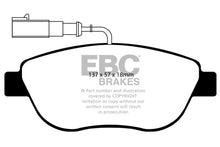 Cargar imagen en el visor de la galería, EBC 12+ Fiat 500 1.4 Turbo Abarth Greenstuff Front Brake Pads