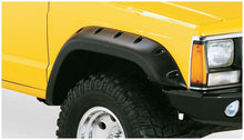 Cargar imagen en el visor de la galería, Bushwacker 84-01 Jeep Cherokee Cutout Style Flares 4pc Fits 2-Door Sport Utility Only - Black