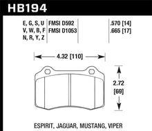 Cargar imagen en el visor de la galería, Hawk 2010 Camaro SS DTC-70 Race Rear Brake Pads