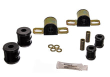 Cargar imagen en el visor de la galería, Energy Suspension 67-81 Camaro Black 3/4 inch Bar One Bolt Clamp Style Rear Sway Bar Bushing Set
