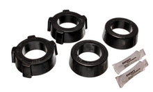 Cargar imagen en el visor de la galería, Energy Suspension 69-78 Vokswagen (Air Cooled) Black Rear Spring Plate Bushing Set