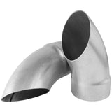 Muffler Turndown - 3.50 in. Fits 3.50 in. Outlet Scavenger Mufflers - Pair